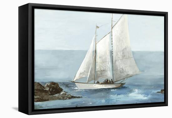 Big Boat-Asia Jensen-Framed Stretched Canvas