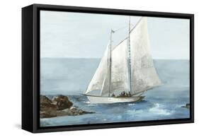 Big Boat-Asia Jensen-Framed Stretched Canvas