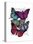 Big Bold Butterflies 3-Fab Funky-Stretched Canvas