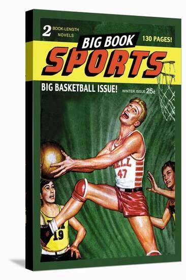 Big Book Sports: Big Basketball Issue!-null-Stretched Canvas