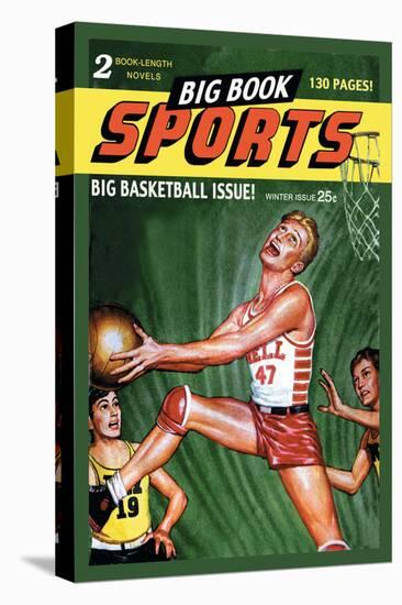 Big Book Sports: Big Basketball Issue!-null-Stretched Canvas