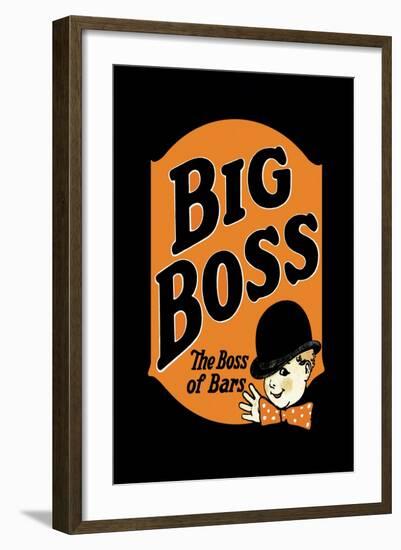 Big Boss-null-Framed Art Print