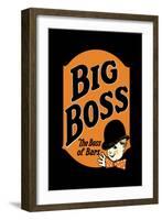 Big Boss-null-Framed Art Print