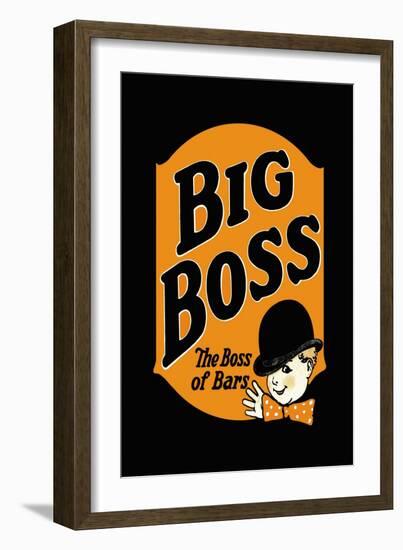 Big Boss-null-Framed Art Print