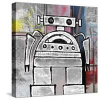 Big Bot-Roseanne Jones-Stretched Canvas