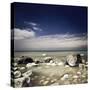 Big Boulders in the Sea, Liselund Slotspark, Denmark-null-Stretched Canvas