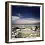 Big Boulders in the Sea, Liselund Slotspark, Denmark-null-Framed Photographic Print