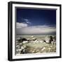 Big Boulders in the Sea, Liselund Slotspark, Denmark-null-Framed Photographic Print