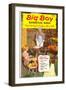 Big Boy Barbecue Book, Book Cover-null-Framed Art Print