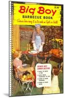 Big Boy Barbecue Book, Book Cover-null-Mounted Art Print