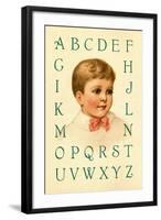 Big Boy's Alphabet-Ida Waugh-Framed Art Print