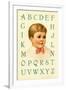 Big Boy's Alphabet-Ida Waugh-Framed Art Print