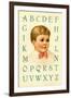 Big Boy's Alphabet-Ida Waugh-Framed Art Print