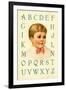 Big Boy's Alphabet-Ida Waugh-Framed Art Print