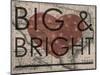 Big & Bright - 1864, Texas Mitchell Plate, Texas, United States Map-null-Mounted Premium Giclee Print
