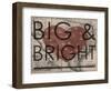 Big & Bright - 1864, Texas Mitchell Plate, Texas, United States Map-null-Framed Giclee Print