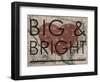 Big & Bright - 1864, Texas Mitchell Plate, Texas, United States Map-null-Framed Giclee Print