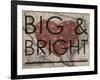 Big & Bright - 1864, Texas Mitchell Plate, Texas, United States Map-null-Framed Giclee Print