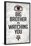 Big Brother is Watching You 1984 INGSOC Political Poster-null-Framed Poster