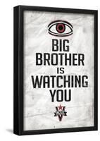 Big Brother is Watching You 1984-null-Framed Poster