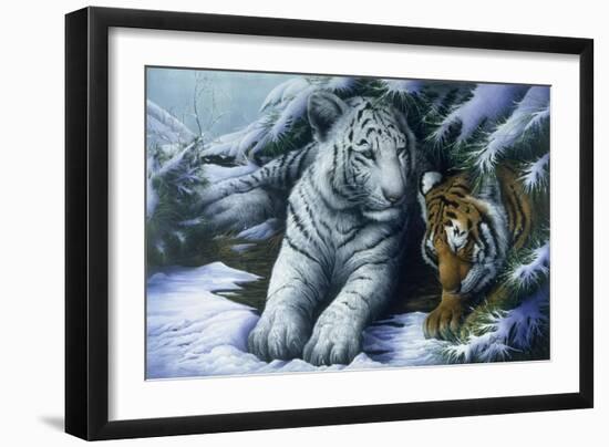 Big Brother-Jenny Newland-Framed Giclee Print