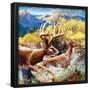 Big Buck HD Cabinet Art-John Youssi-Framed Poster