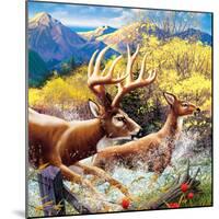 Big Buck HD Cabinet Art-John Youssi-Mounted Poster