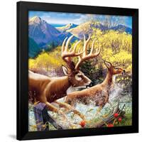 Big Buck HD Cabinet Art-John Youssi-Framed Poster