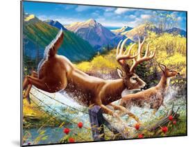 Big Buck HD Cabinet Art-John Youssi-Mounted Poster