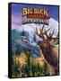 Big Buck Pro Open Season Cabinet Art with Logo-John Youssi-Framed Stretched Canvas