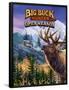 Big Buck Pro Open Season Cabinet Art with Logo-John Youssi-Framed Poster