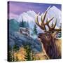 Big Buck Pro Open Season Cabinet Art-John Youssi-Stretched Canvas