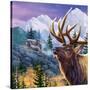 Big Buck Pro Open Season Cabinet Art-John Youssi-Stretched Canvas