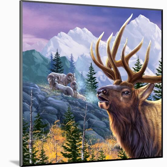 Big Buck Pro Open Season Cabinet Art-John Youssi-Mounted Poster