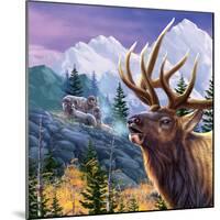 Big Buck Pro Open Season Cabinet Art-John Youssi-Mounted Poster