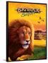 Big Buck Safari Lion Cabinet Art with Logo-John Youssi-Framed Poster