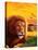 Big Buck Safari Lion Cabinet Art-John Youssi-Stretched Canvas