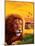 Big Buck Safari Lion Cabinet Art-John Youssi-Mounted Poster