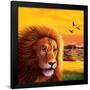 Big Buck Safari Lion Cabinet Art-John Youssi-Framed Poster