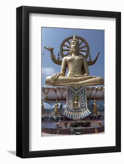 Big Buddha, Koh Samui, Thailand, Southeast Asia, Asia-Rolf Richardson-Framed Photographic Print