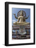 Big Buddha, Koh Samui, Thailand, Southeast Asia, Asia-Rolf Richardson-Framed Photographic Print