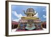 Big Buddha Temple (Wat Phra Yai), Koh Samui, Thailand, Southeast Asia, Asia-Lee Frost-Framed Photographic Print