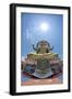 Big Buddha Temple (Wat Phra Yai), Koh Samui, Thailand, Southeast Asia, Asia-Lee Frost-Framed Photographic Print