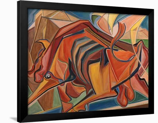 Big Bull-Raffaele Castello-Framed Giclee Print