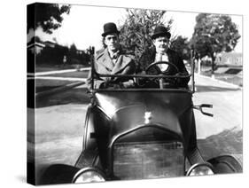 Big Business, Stan Laurel, Oliver Hardy, 1929-null-Stretched Canvas