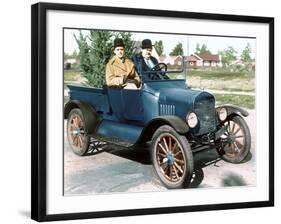 Big Business, Stan Laurel, Oliver Hardy, 1929-null-Framed Photo