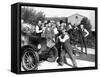 Big Business, Stan Laurel, Oliver Hardy, James Finlayson, 1929-null-Framed Stretched Canvas