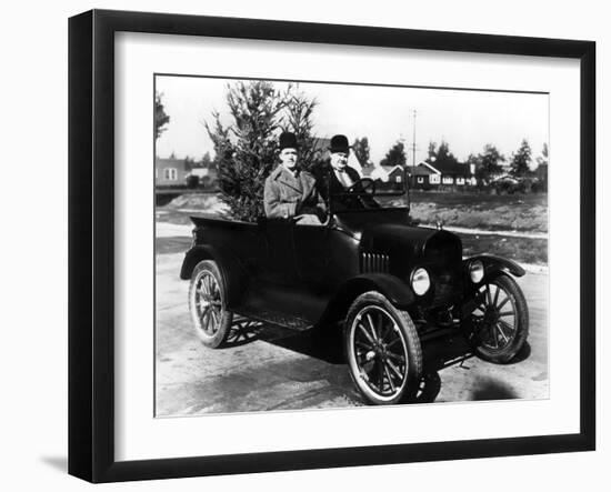 Big Business, Stan Laurel, Oliver Hardy [Laurel and Hardy], 1929-null-Framed Photo