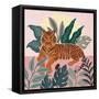 Big Cat Beauty III Pink-Janelle Penner-Framed Stretched Canvas