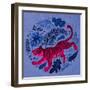 Big Cat Beauty VII Bright-Janelle Penner-Framed Art Print